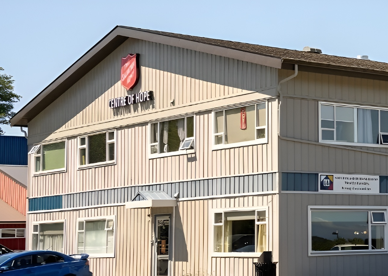 Front of the building